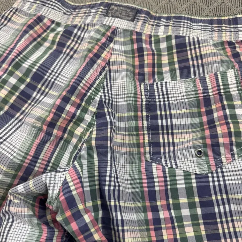 Ralph Lauren Plaid Swim Trunks - Multicolor ~ 8/10